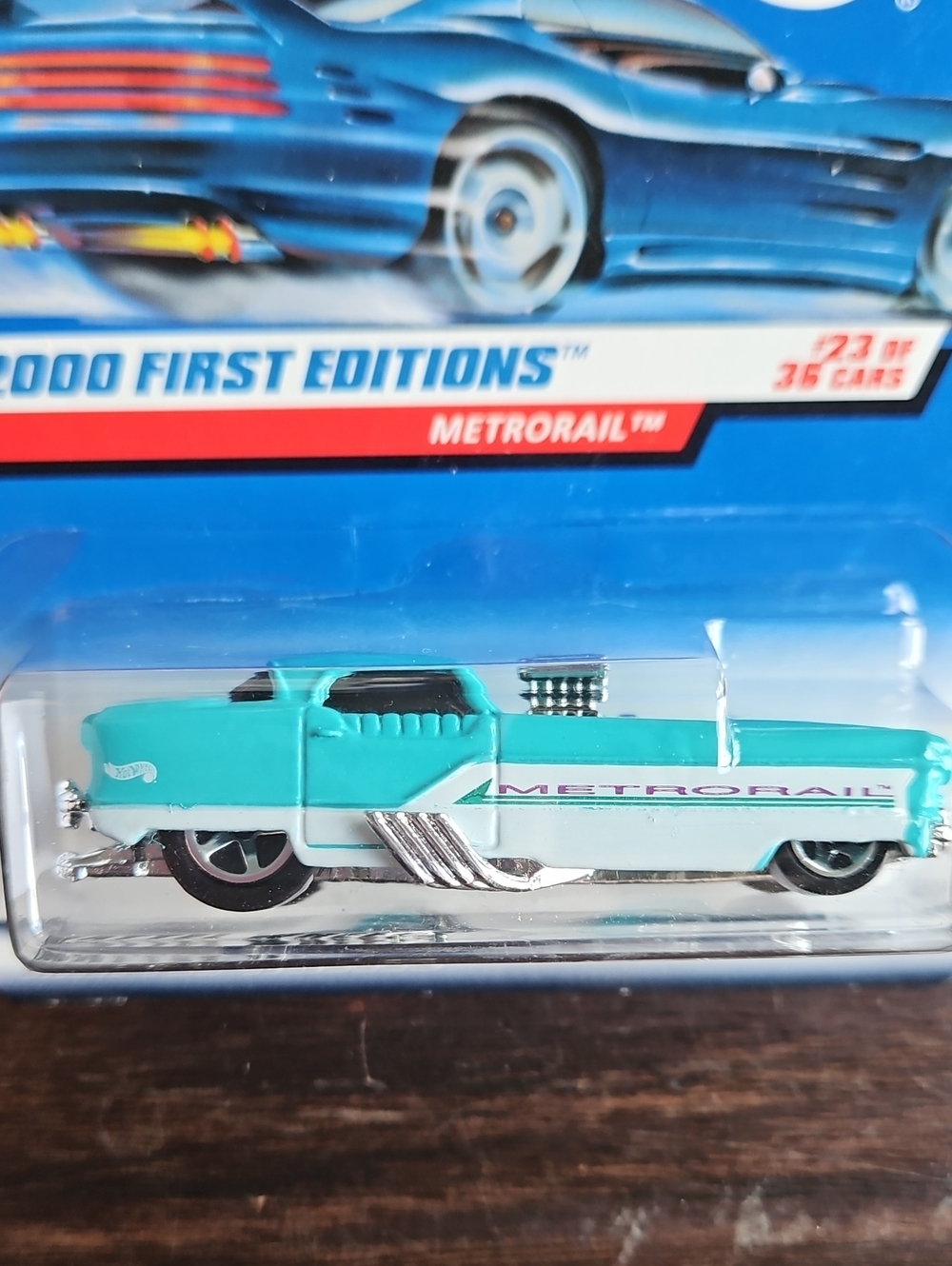 Metrorail 2000 Hot Wheels Car